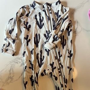 Posh Peanut newborn cactus onesie pajamas